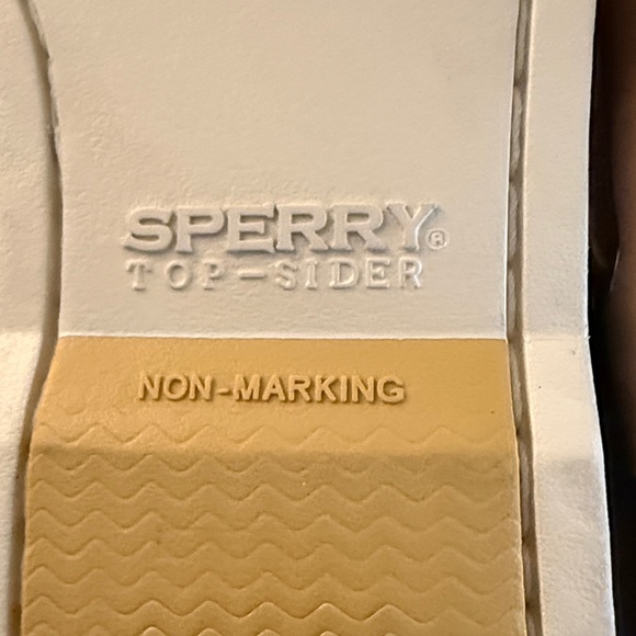 Sperry Tan Leather Lace-Up Shoes - Picture 4 of 4